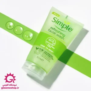 ژل شستشوی صورت سیمپل مدل Refreshing حجم 150میلی لیتر