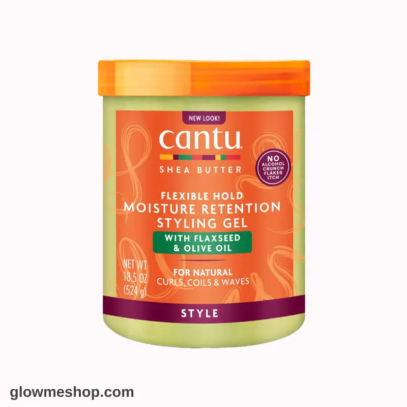 cantu_shea_butter_flexible_hold_moisture1 ژل حالت دهنده و آبرسان زیتون و بذر کتان کنتو Cantu