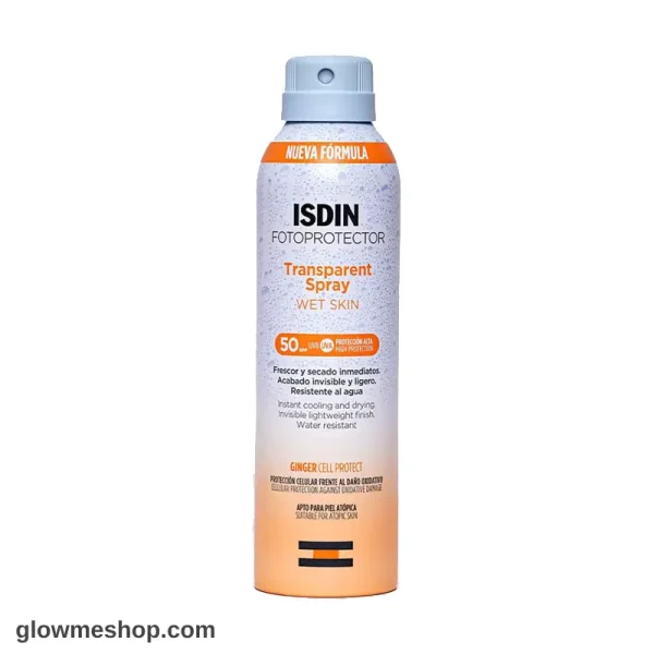 ضد افتاب اسپری بدن ایزدین Transparent Spray