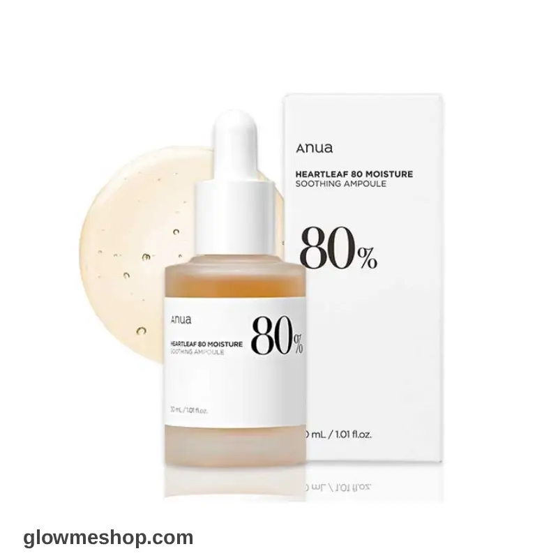 anua_heartleaf_80_moisture_soothing_ampoule1 آمپول آرامبخش آنوا ANUA مدل Heartleaf 80% Soothing (30 میل) ساخت کره جنوبی - Image 1