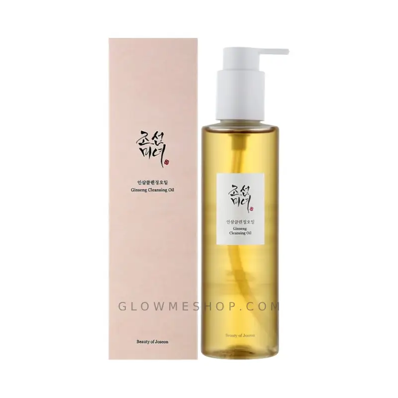 beauty-of-joseon-ginseng-cleansing-oil5 روغن پاک کننده آرایش جینسینگ بیوتی اف جوسان 210میل ساخت کره - Image 1