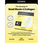 ماسک هیدروژلی موسین حلزون کوزارکس Cosrx درخشان کننده و آبرسان بسته 3عددی ساخت کره - Image 6