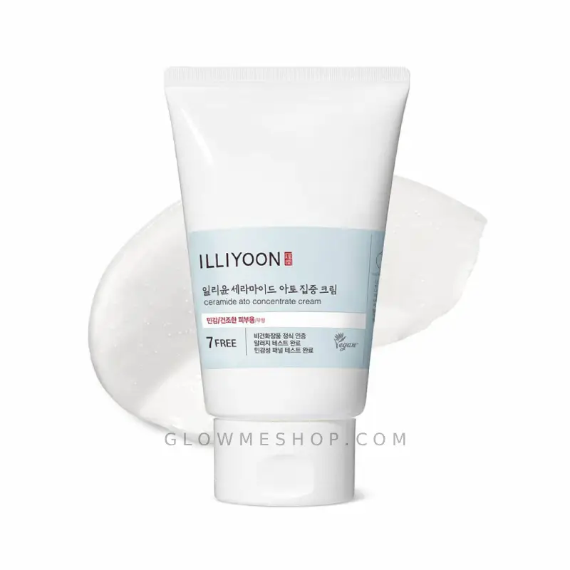 lliyoon-ceramide-ato-concentrate-cream1 کرم مرطوب کننده و وتقویت کننده کنسانتره سراماید ایلیون 200میل ساخت کره - Image 1