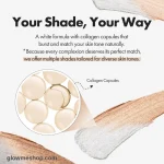 کرم پودر استیکی کالر چنجینگ الروال ELROEL Blanc Cover Cream Stick - Image 8