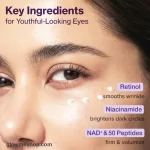 سرم دور چشم ترمیم‌کننده و لیفتینگ نامبوزین شماره 9 با ترکیب رتینول و NAD+ - Image 6