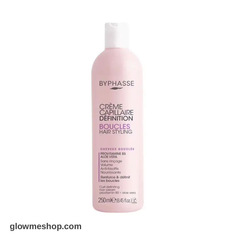 byphasse_curly_hair_cream1 کرم موی حالت دهنده بایفاس مخصوص موهای فر Byphasse Express Hair Cream For Curly Hair حجم 250میل - Image 1