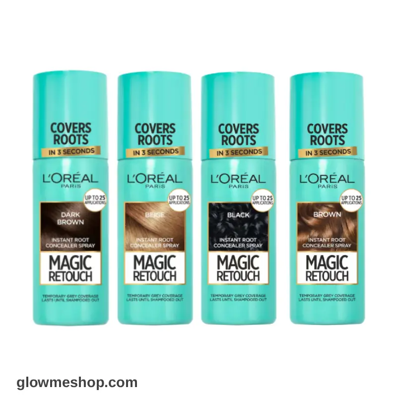 loreal_hair_concealer1 اسپری کانسیلر ریشه مو لورال LOREAL حجم 75میل اصل فرانسه (در چند رنگ) - Image 1