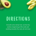 کرم فر کننده آووکادو کنتو Cantu Avocado Hydrating curling cream 340g - Image 3