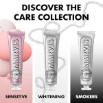 خمیر دندان سفید کننده مارویس مخصوص سیگاری ها Smokers Whitening Mint ایتالیایی 85میل - Image 7